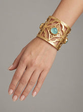 Load image into Gallery viewer, The Ave Gothic Cuff - Chalcedony