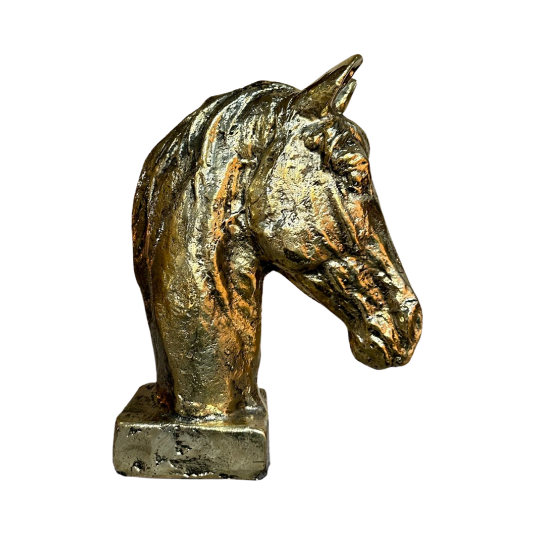 Horse Head Bookend